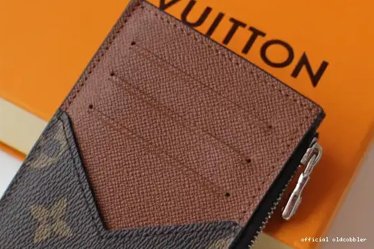 Official oldcobbler LOUIS CARD VUITTON HOLDER COIN 0605